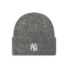 New Era WMNS Wide Cuff Beanie New York Yankees Dark Grey